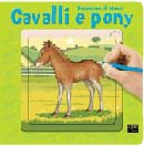 A.A.V.V. Cavalli e pony. Disegna con gli stencil immagine non disponibile