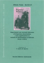 Nikola Tesla, traduzione di F.Guidi, M.Sperini Nikola Tesla - scritti 2 immagine non disponibile