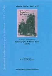 Nikola Tesla, traduzione di F.Guidi, M.Sperini Nikola Tesla - scritti 4 immagine non disponibile