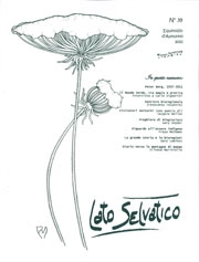 Rete Bioregionale Italiana - Lato Selvatico N° 39