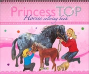 A.A.V.V. Horses coloring book princess top vol.1 immagine non disponibile