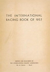 The international Racing Association Rio de Janeiro The international racing book of 1957 immagine non disponibile