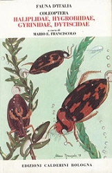 a cura di Mario E. Franciscolo - Fauna d'Italia vol. XIV - Coleoptera: Haliplidae, Hygrobidae, Gyrinidae, Dytiscidae