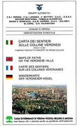 Gruppi Alpinistici Veronesi - Carta dei sentieri sulle colline veronesi