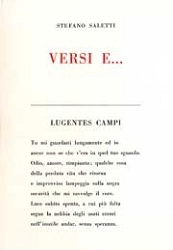 Stefano Saletti Versi e...Versioni immagine non disponibile