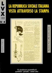 a.a.v.v. La repubblica sociale italiana vista attraverso la stampa immagine non disponibile