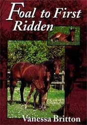 Vanessa Britton Foal to first ridden immagine non disponibile