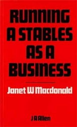 Janet W.Macdonald Running a stables as a business immagine non disponibile