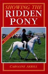 Caroline Akrill - Showing the ridden pony