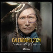Fotografie d’epoca di Edward Sheriff Curtis e Richard Throssel - Calendario 2024 Indiani d'America