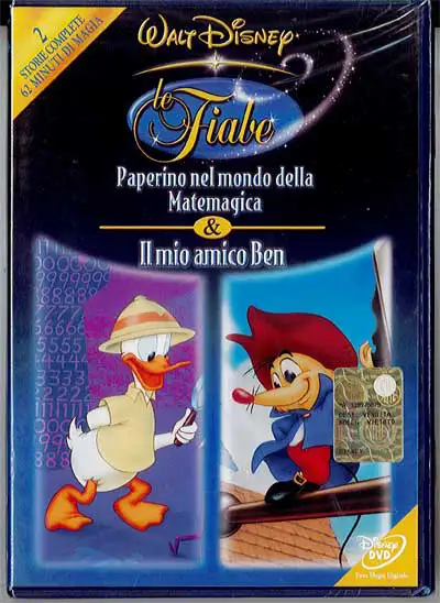 Walt Disney Paperino nel mondo della matemagica & Il mio amico Ben immagine non disponibile