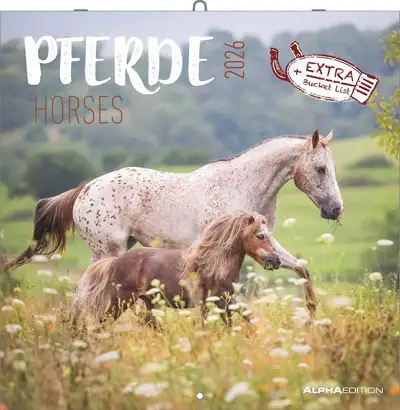 A.A.V.V. - Calendario pferde - horses 2026
