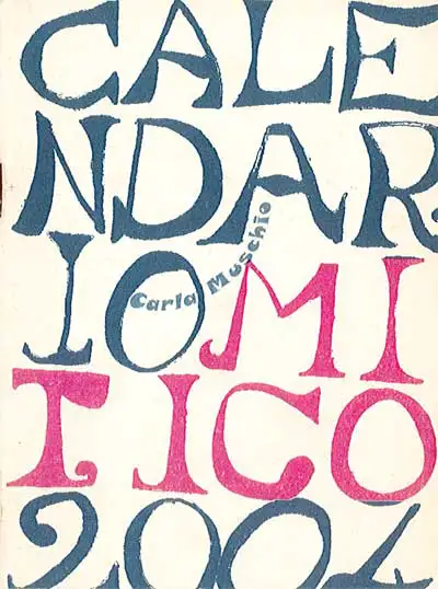 Carla Muschio - Calendario mitico 2004