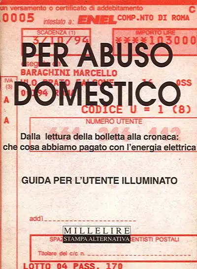 a cura di Irene Gentile, Luca M.Conti - Per abuso domestico