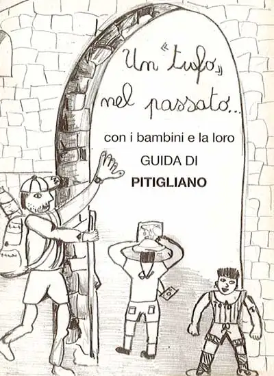 bambini di quinta della scuola elementare - Un "tufo" nel passato con i bambini e la loro guida di Pitigliano