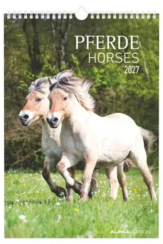 A.A.V.V. - Horse pferde 2027 calendario da parete cavalli